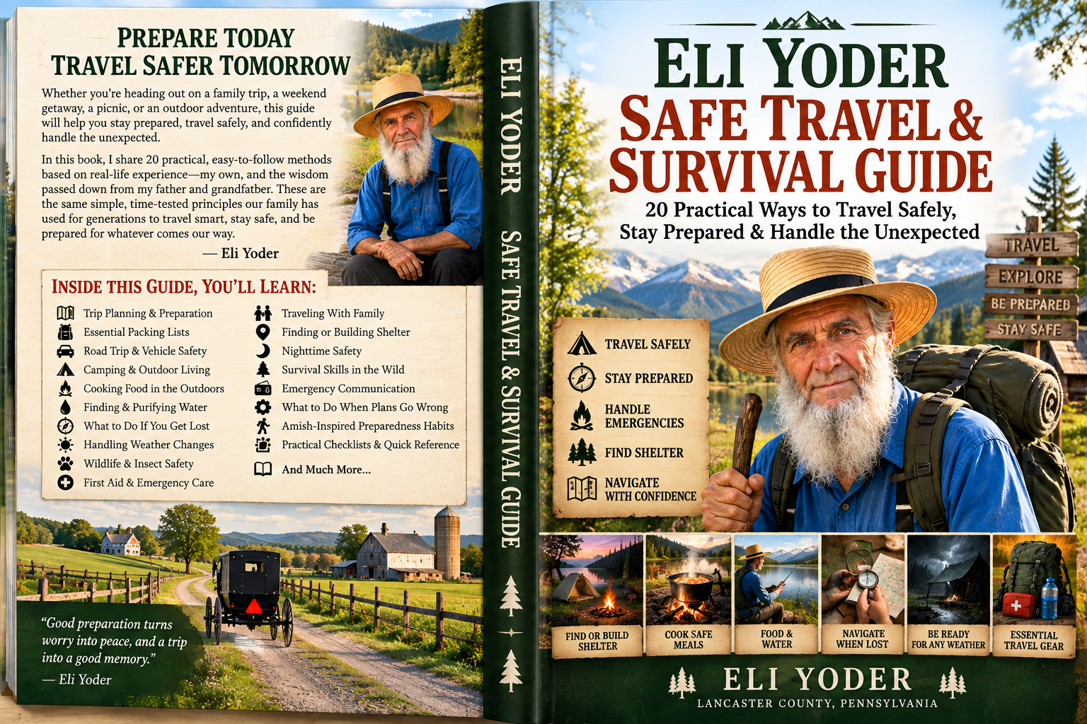 Eli Yoder Safe Travel and Survival Guide cover